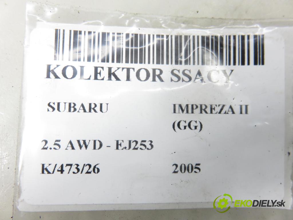 SUBARU IMPREZA kombi (GG) KOMBI 2005 123,00 2.5 AWD - EJ253 2457,00 Potrubie