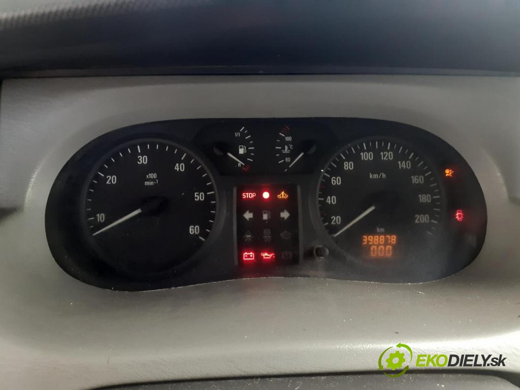 OPEL VIVARO A Skrzynia (X83) FURGON 2004 74,00 1.9 CDTI 101 - F9Q 760 1870,00 Prístrojovka elektrický 8200279068B