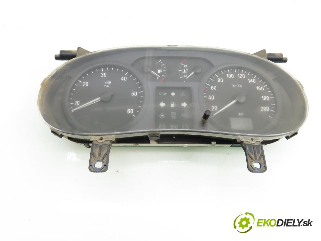 OPEL VIVARO A Skrzynia (X83) FURGON 2004 74,00 1.9 CDTI 101 - F9Q 760 1870,00 Prístrojovka elektrický 8200279068B