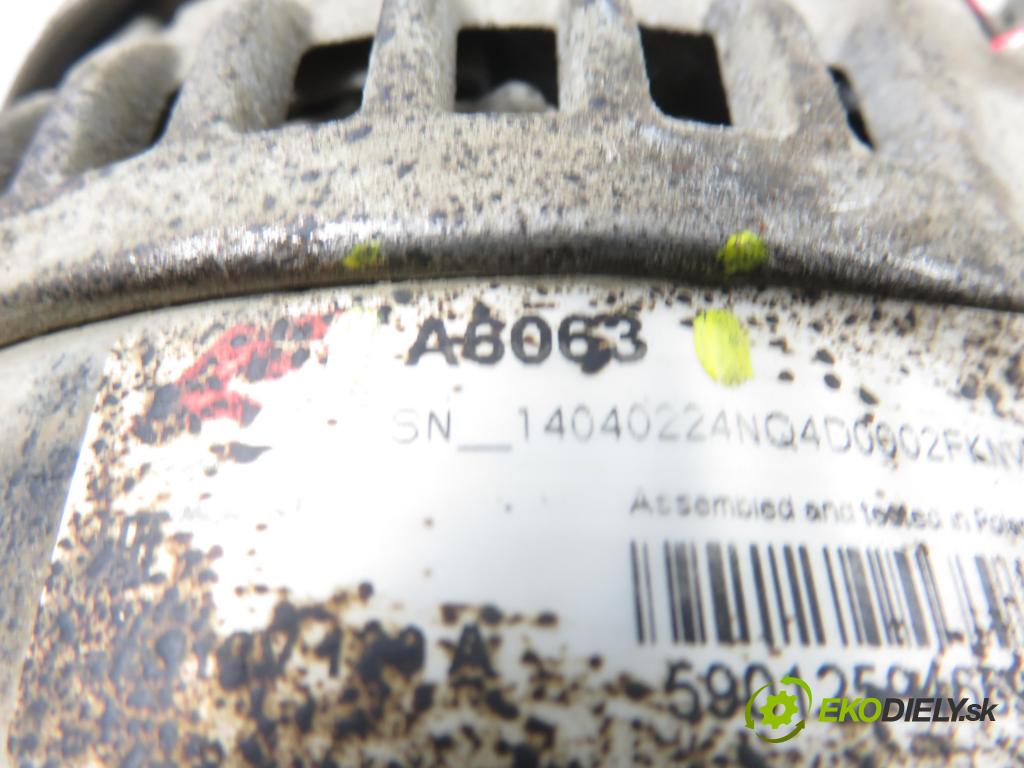TOYOTA RAV 4 III (_A3_) SUV 2007 130,00 2.2 D 4WD (ALA30_) - 2AD-FHV 2231,00 Alternátor A6063 (Alternátor)
