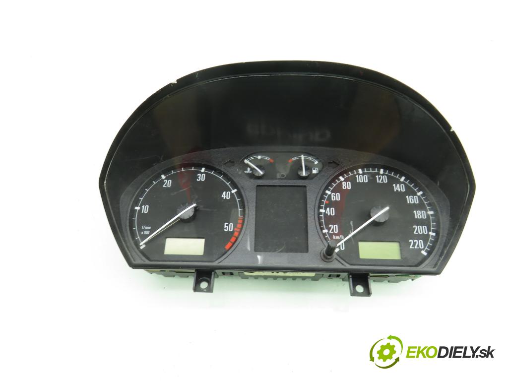 SKODA FABIA I (6Y2) HB 2002 74,00 1.9 TDI PD 100 - ATD 1896,00 prístrojovka elektrický 6Y1919870D