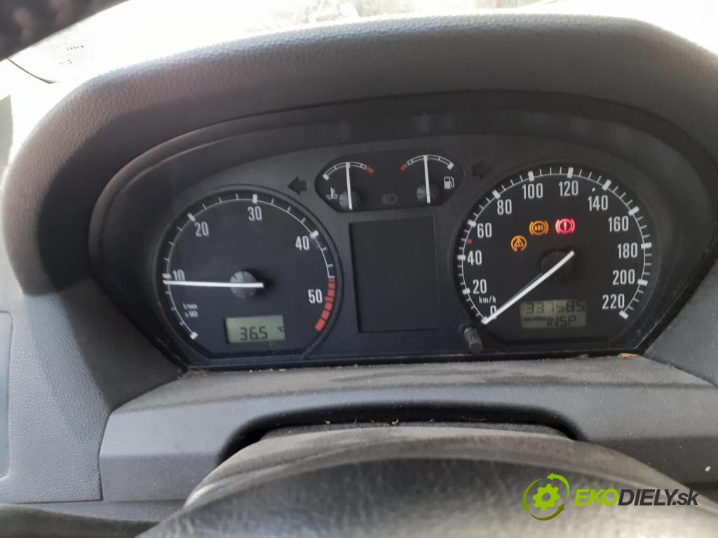 SKODA FABIA I (6Y2) HB 2002 74,00 1.9 TDI PD 100 - ATD 1896,00 prístrojovka elektrický 6Y1919870D