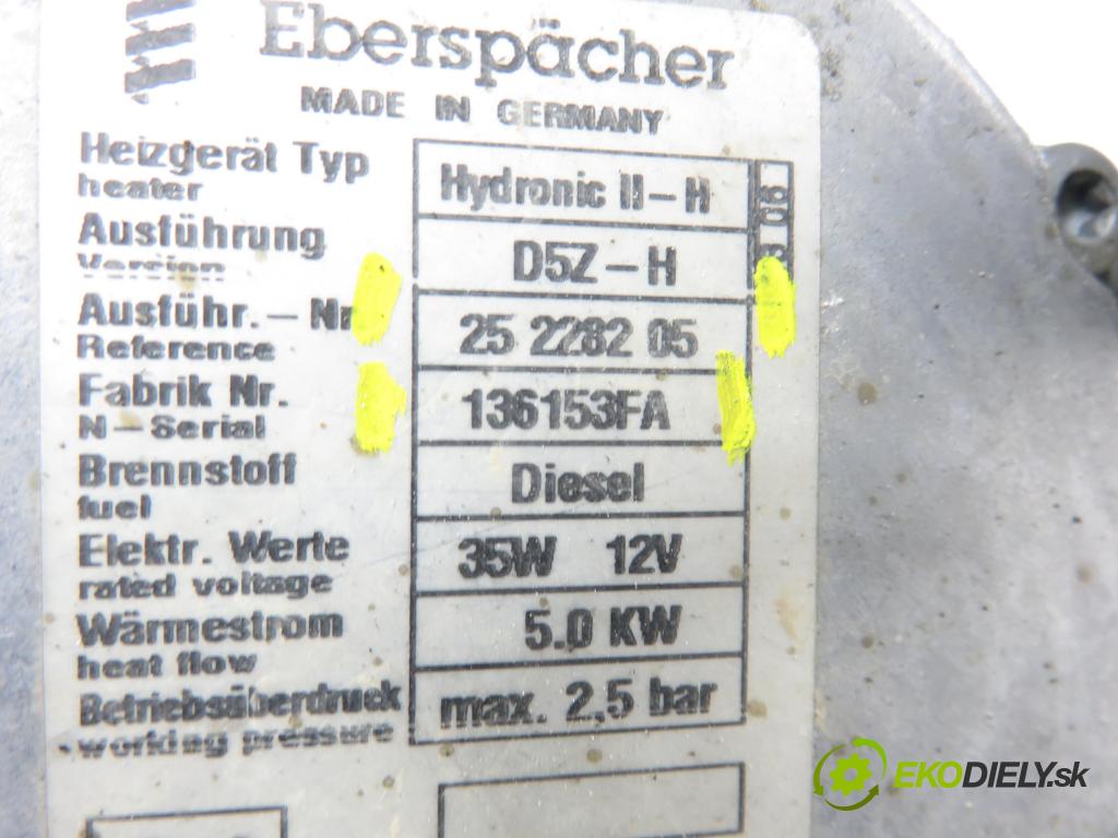 TOYOTA RAV 4 III (_A3_) SUV 2007 130,00 2.2 D 4WD 177 - 2AD-FHV 2231,00 Webasto 25228205 ; 136153FA (Webasto (nezávislé kúrenie))
