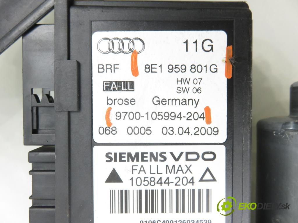 SEAT EXEO (3R2) SEDAN 2009 110,00 1.8 T - CFMA 1781,00 mechanismus oken 8E1959801G ; 8E0837461C ; 97001059994204