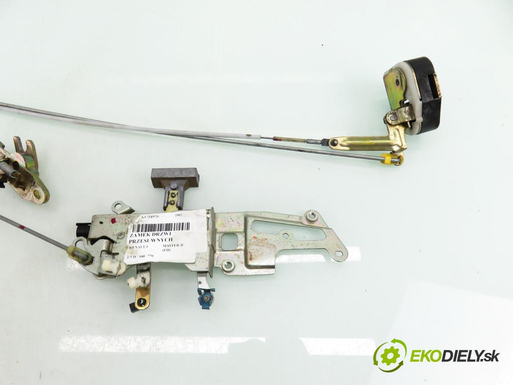 RENAULT MASTER II Skrzynia (FD) FURGON 2002 59,00 2.5 D - S8U 770 2499,00 zámok Dvere posúvne