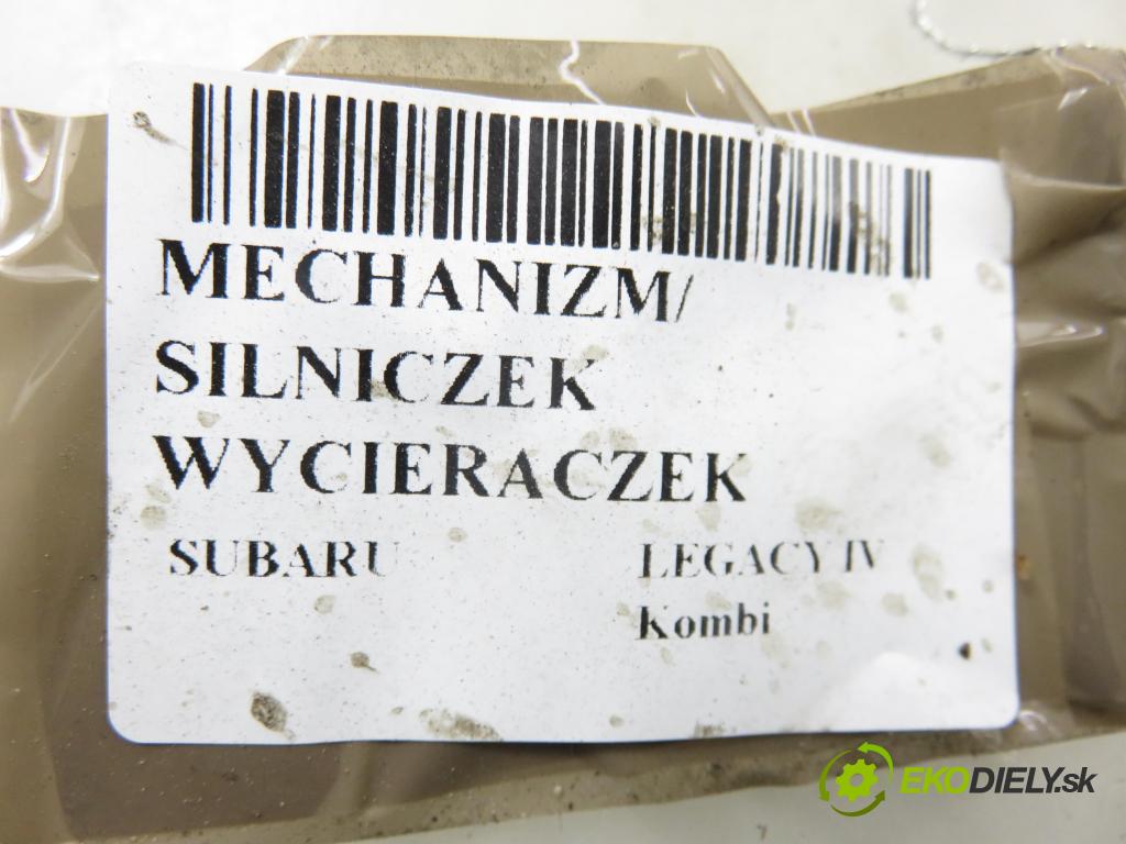 SUBARU LEGACY IV Kombi (BP) KOMBI 2004 101,00 2.0 AWD (BP5) - EJ202 1994,00 Motorček stieračov 38379BL ; 38379CL