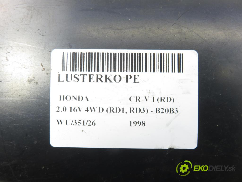 HONDA CR-V I (RD) SUV 1998 94,00 2.0 16V 4WD (RD1, RD3) - B20B3 1972,00 Spätné zrkadlo