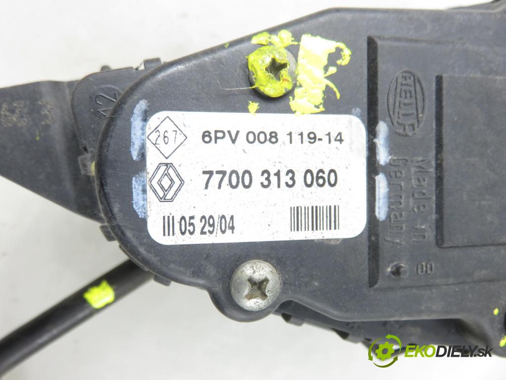 OPEL VIVARO A Skrzynia (X83) FURGON 2004 74,00 1.9 CDTI 101 - F9Q 760 1870,00 potenciometr plynového pedálu 7700313060 ; 6PV00811914 (Potenciometr plynového pedálu)