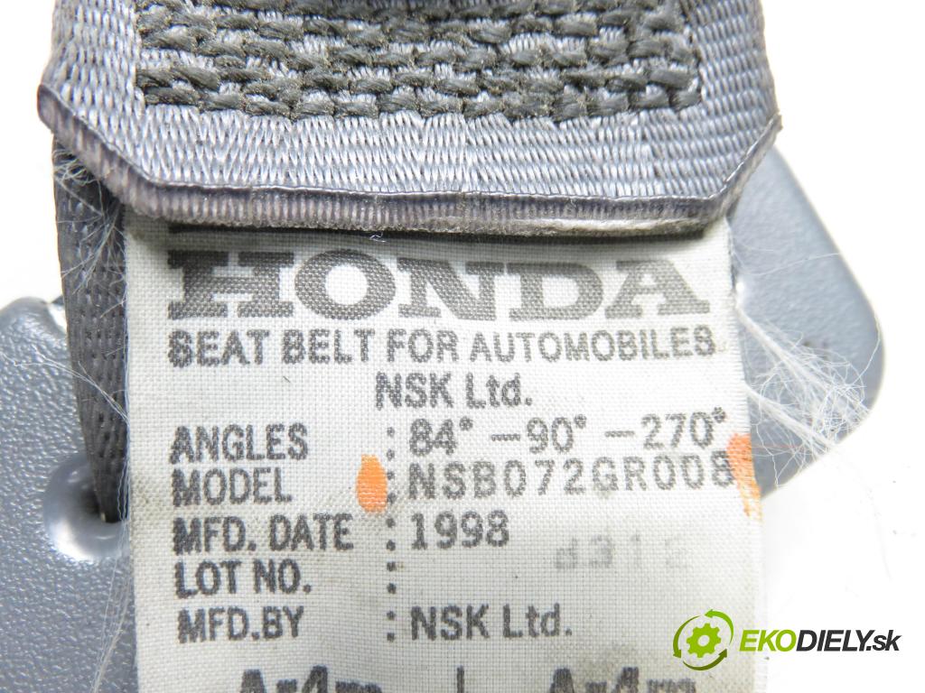 HONDA CR-V I (RD) SUV 1998 94,00 2.0 16V 4WD (RD1, RD3) - B20B3 1972,00 držák BEZPEČNOST PP NSB072GR008