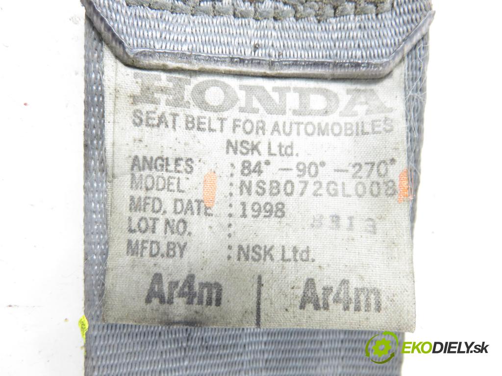 HONDA CR-V I (RD) SUV 1998 94,00 2.0 16V 4WD (RD1, RD3) - B20B3 1972,00 držák BEZPEČNOST LP NSB072GL008