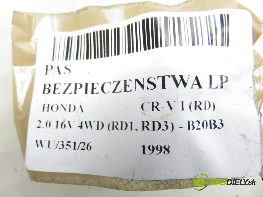 HONDA CR-V I (RD) SUV 1998 94,00 2.0 16V 4WD (RD1, RD3) - B20B3 1972,00 držák BEZPEČNOST LP NSB072GL008