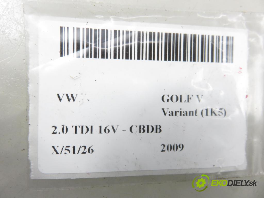 VW GOLF V Variant (1K5) KOMBI 2009 103,00 2.0 TDI 16V - CBDB 1968,00 XENON 1307329076