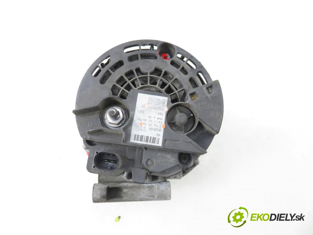 MINI MINI kabriolet (R52) CABRIO 2007 66,00 One - W10 B16 A 1598,00 Alternátor 0124325158 ; 7559223 (Alternátor)