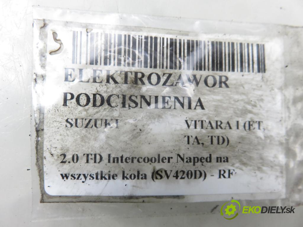 SUZUKI VITARA (ET, TA, TD) TERENOWY 1996 64,00 2.0 TD Intercooler Napęd na wszystkie koła (SV420D 1998,00 ELEKTROVENTIL: VAKUUM: K5T44091