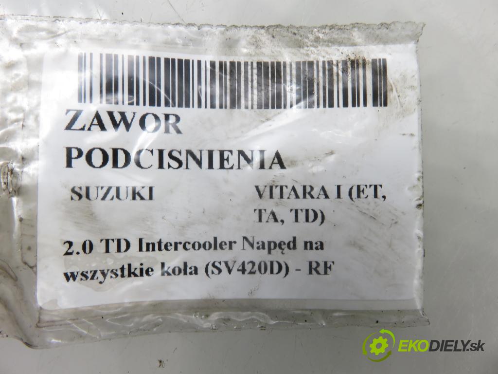 SUZUKI VITARA (ET, TA, TD) TERENOWY 1996 64,00 2.0 TD Intercooler Napęd na wszystkie koła (SV420D 1998,00 VENTIL VAKUUM: K5T47984