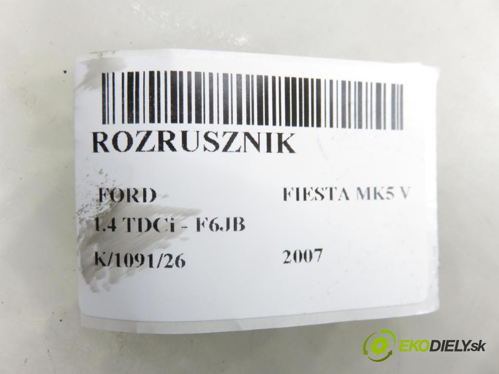 FORD FIESTA V (JH_, JD_) HB 2007 50,00 1.4 TDCi - F6JB 1399,00 Štartér 2S6U11000EE (Štartér)