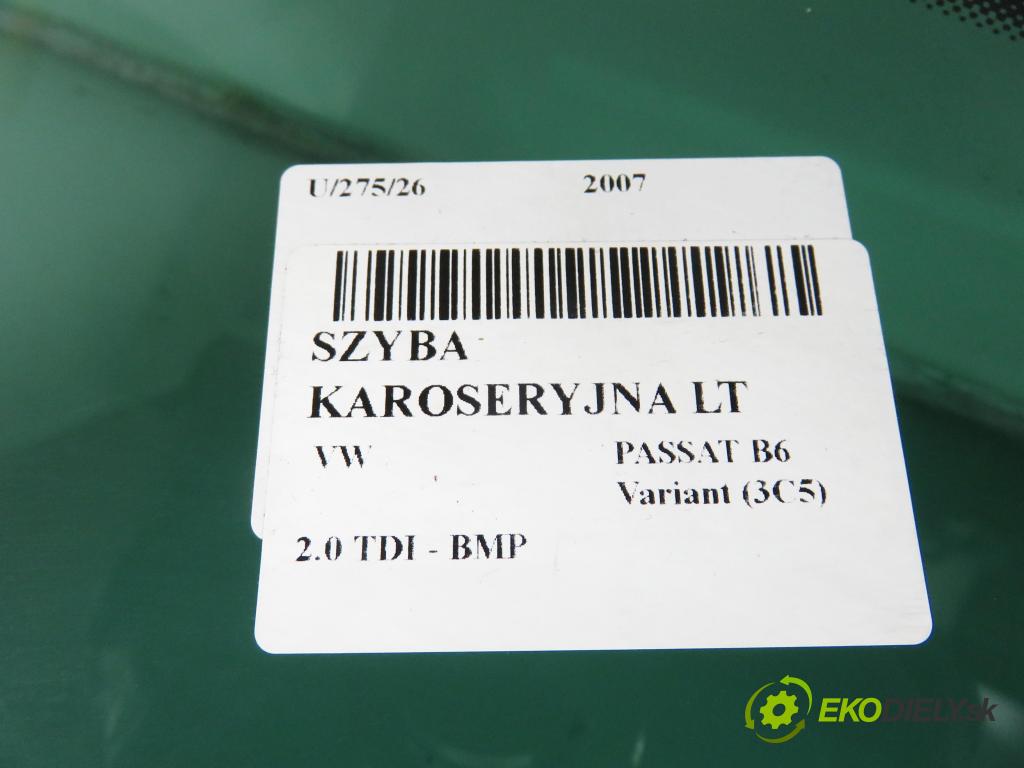 VW PASSAT B6 Variant (3C5) KOMBI 2007 103,00 2.0 TDI - BMP 1968,00 okno dveří LT