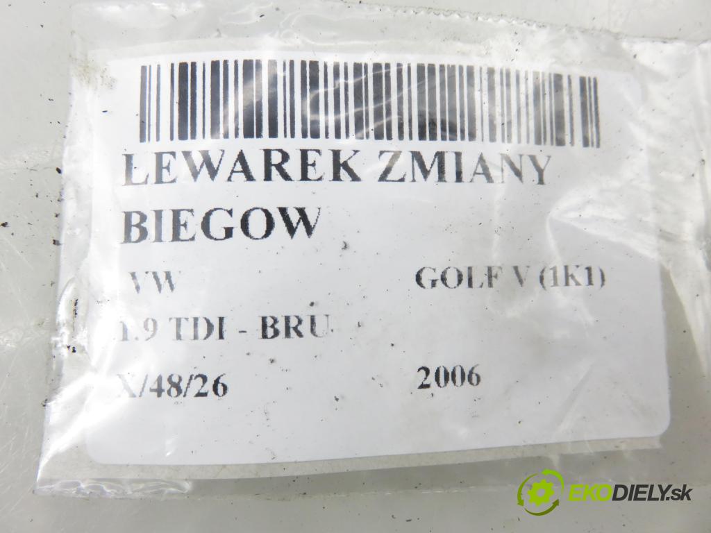 VW GOLF V (1K1) HB 2006 66,00 1.9 TDI PD 90 - BRU 1896,00 ZVEDÁK: 1K0711049AS ; 1K0711061A ; 1K0711266M