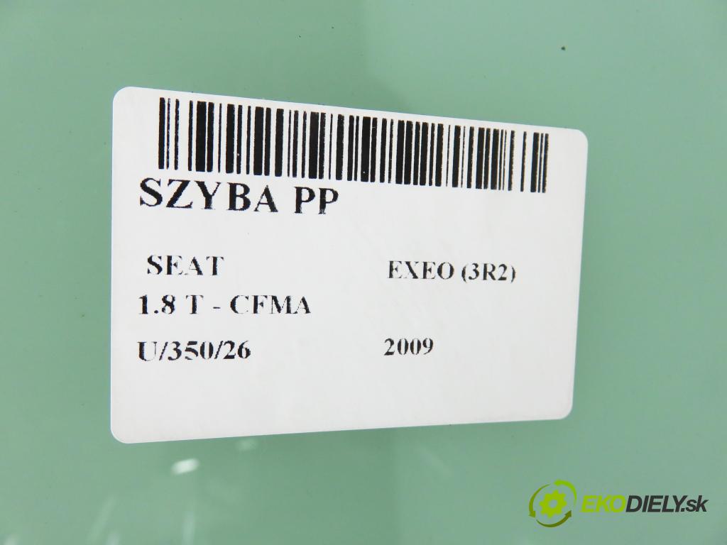 SEAT EXEO (3R2) SEDAN 2009 110,00 1.8 T - CFMA 1781,00 Okno PP