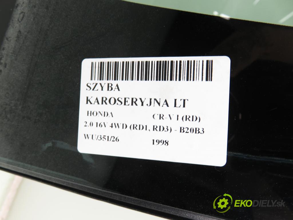 HONDA CR-V I (RD) SUV 1998 94,00 2.0 16V 4WD (RD1, RD3) - B20B3 1972,00 Okno dverí LT