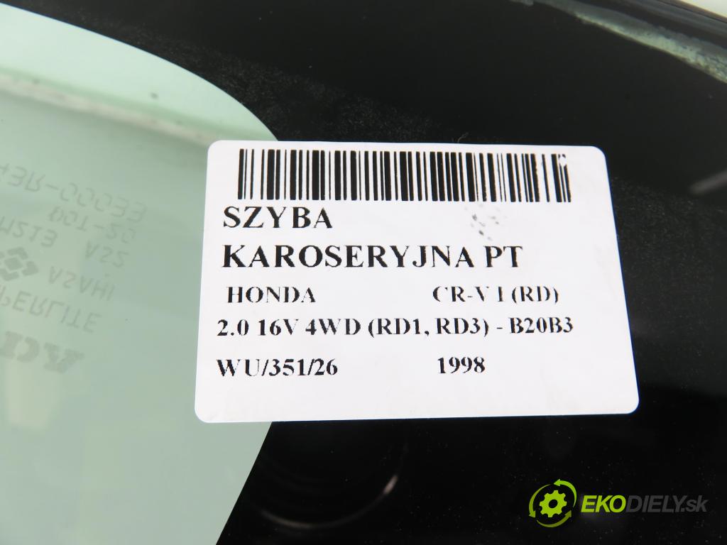 HONDA CR-V I (RD) SUV 1998 94,00 2.0 16V 4WD (RD1, RD3) - B20B3 1972,00 okno dveří PT