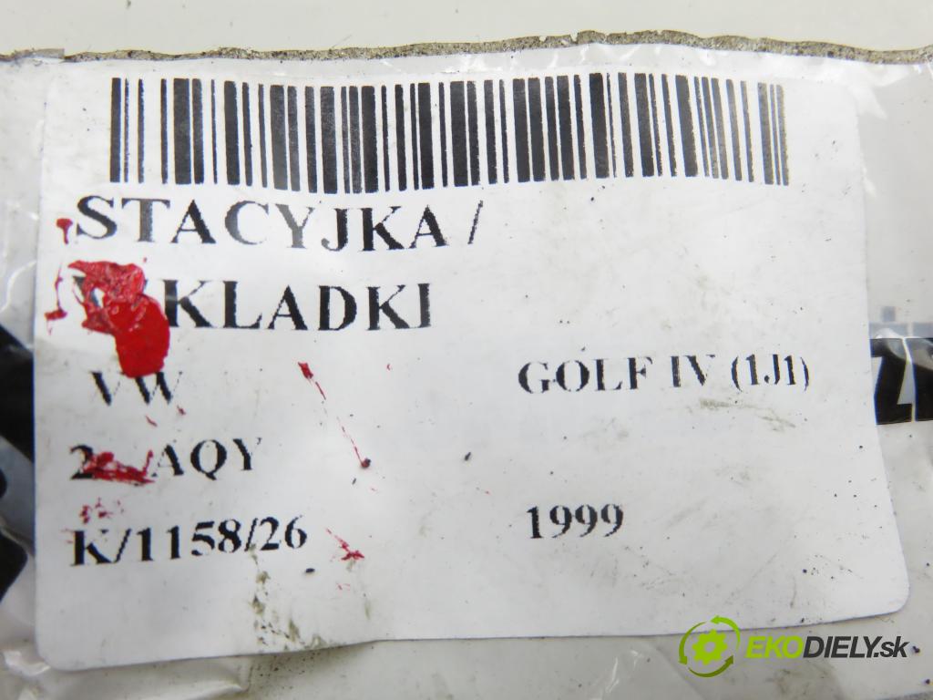 VW GOLF IV (1J1) HB 1999 85,00 2 - AQY 1984,00 spínačka 4B0905851C (Spínací skříňka)