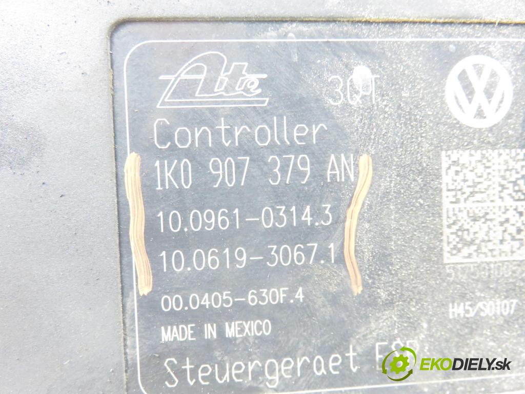 VW GOLF V Variant (1K5) KOMBI 2009 103,00 2.0 TDI 16V - CBDB 1968,00 pumpa ABS 10096103143 ; 10061930671 ; 1K0907379AN (Pumpa ABS)
