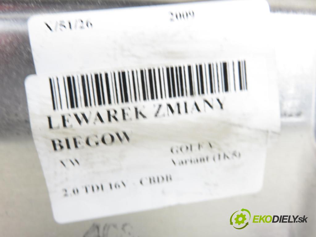 VW GOLF V Variant (1K5) KOMBI 2009 103,00 2.0 TDI 16V - CBDB 1968,00 ZVEDÁK: 1K0711049CK ; 1K0711061B ; 1K0711265AT