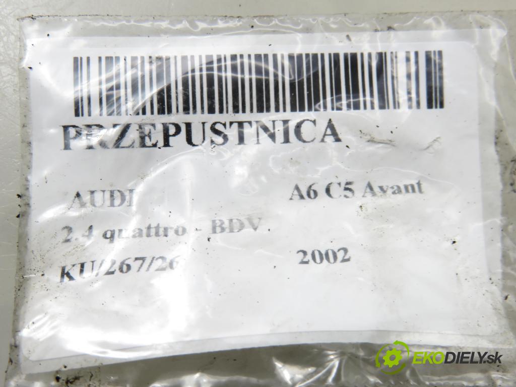 AUDI A6 Avant (4B5, C5) KOMBI 2002 125,00 2.4 quattro - BDV 2393,00 škrtíci klapka 078133062B ; 0280750030 (Škrticí klapka)