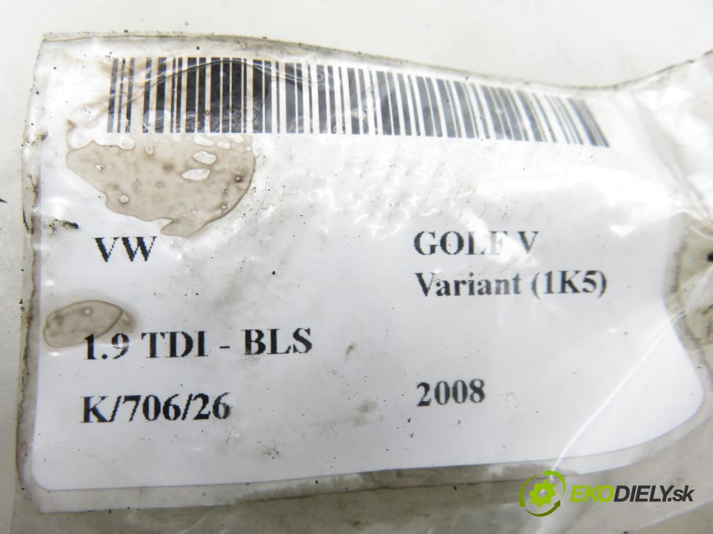 VW GOLF V Variant (1K5) KOMBI 2008 77,00 1.9 TDI - BLS 1896,00 vstříkovač 038130073BN ; 0414720313 (Vstřikovač paliva)