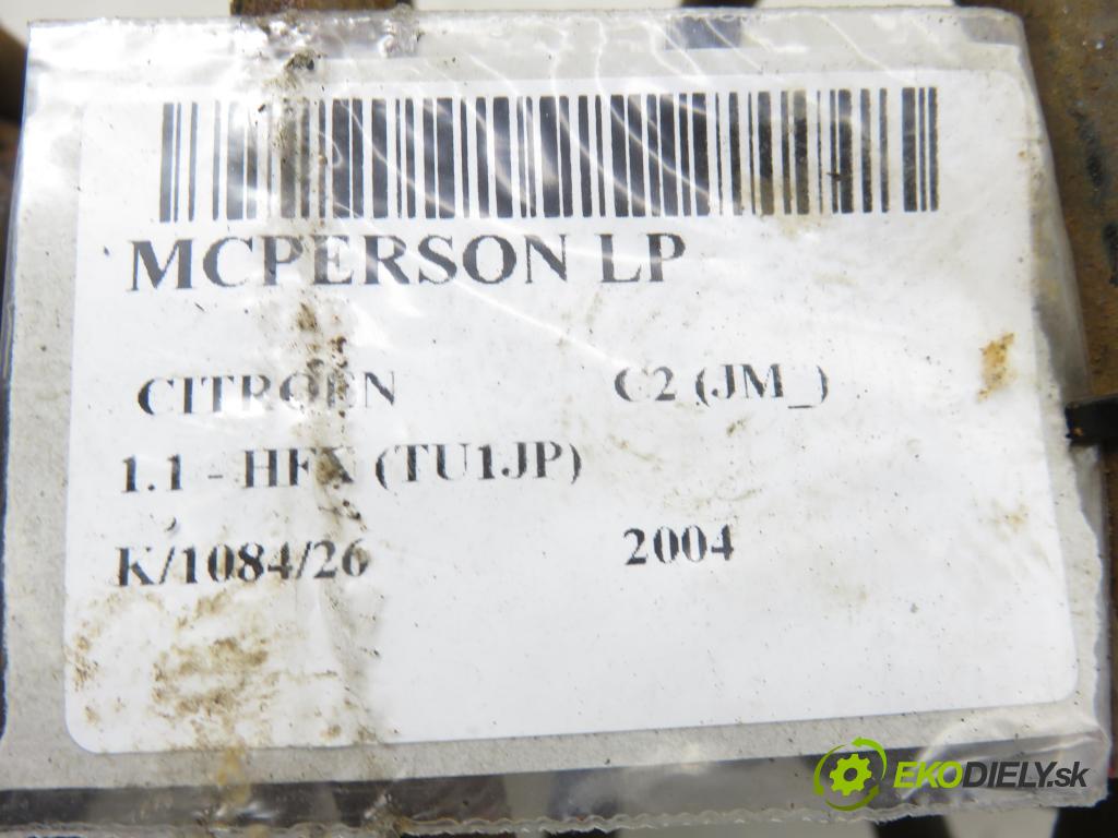 CITROEN C2 (JM_) HB 2004 44,00 1.1 - HFX (TU1JP) 1124,00 MCPERSON LP K4005948