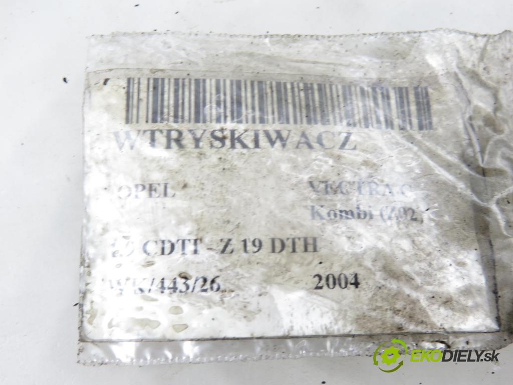 OPEL VECTRA C Kombi (Z02) KOMBI 2004 110,00 1.9 CDTI - Z 19 DTH 1910,00 vstřikovač 0445110159 (Vstřikovač paliva)