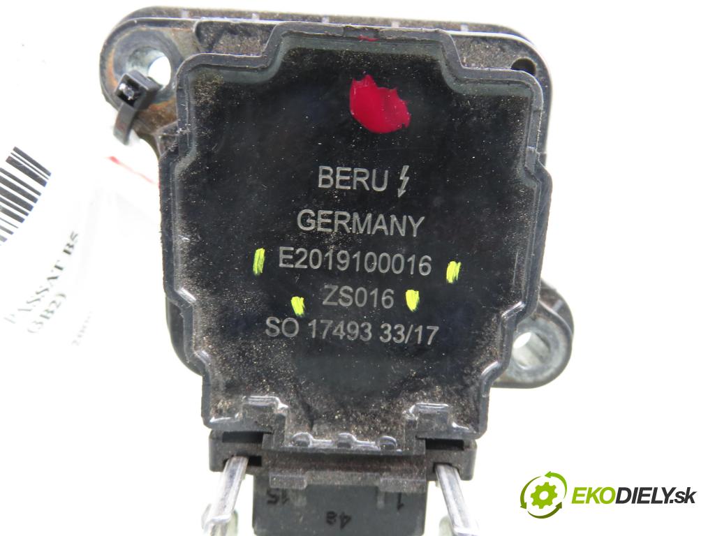 VW PASSAT B5 (3B2) SEDAN 2000 110,00 1.8 T - APU 1781,00 Cievka zapaľovacia E2019100016 ; ZS016