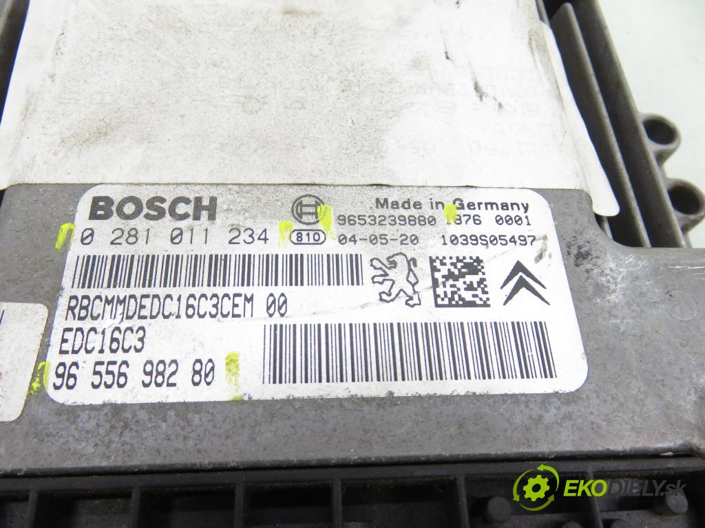 PEUGEOT 307 SW (3H) KOMBI 2003 80,00 1.6 HDI 110 - 9HZ (DV6TED4) 1560,00 Riadiaca jednotka Motor 0281011234 ; 9655698280 ; 9653239880
