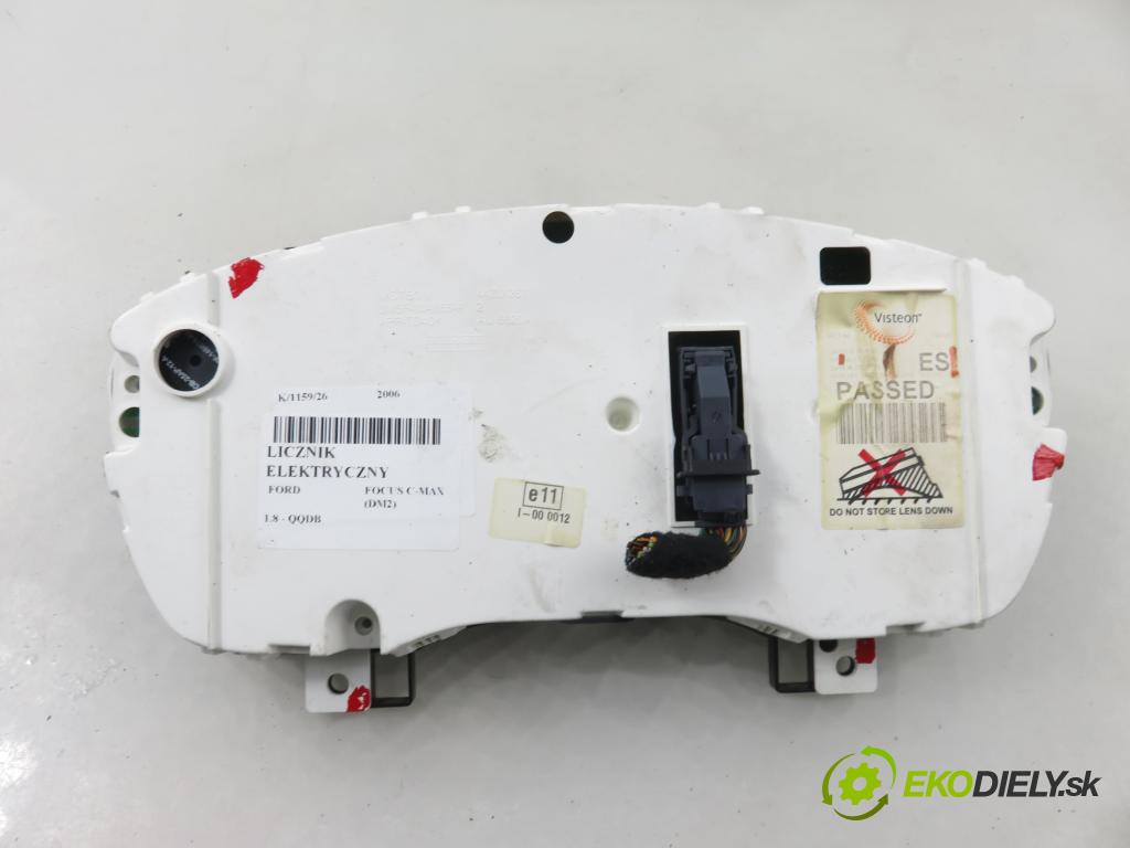 FORD FOCUS C-MAX (DM2) MINIVAN 2006 92,00 1.8 - QQDB 1798,00 Prístrojovka elektrický 4U7T10849ES