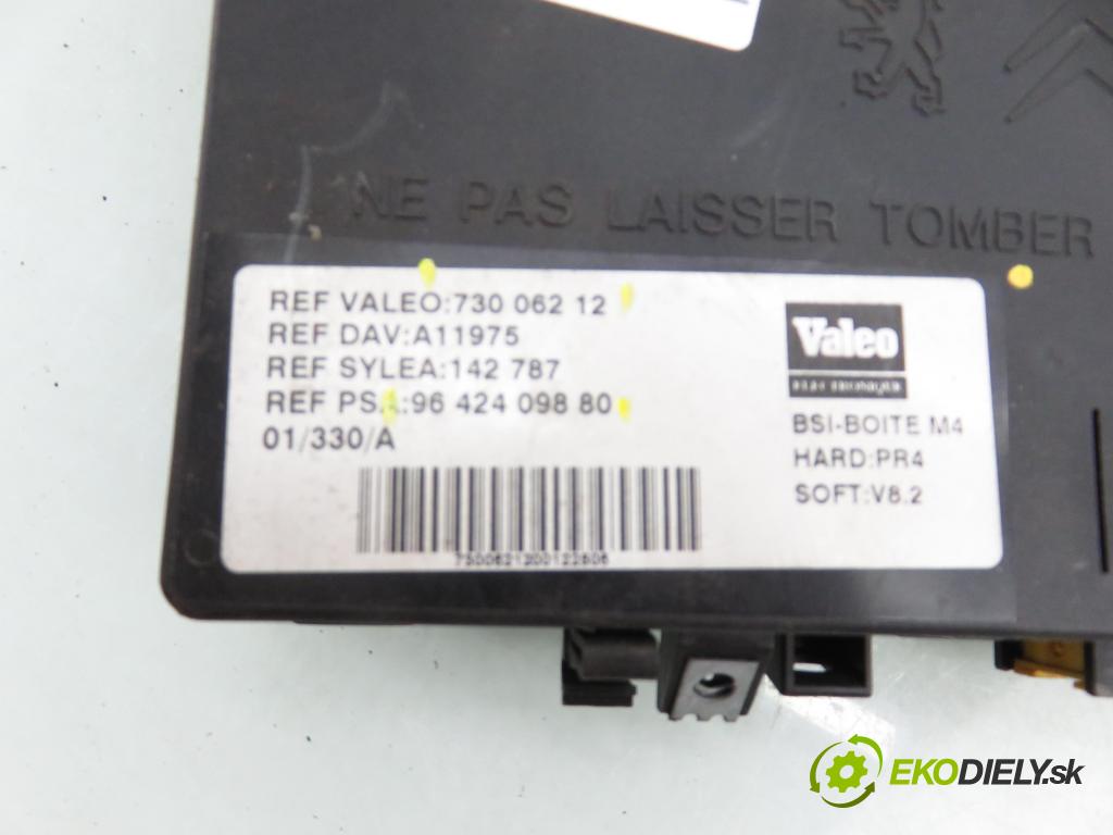 PEUGEOT PARTNER Combispace (5F) KOMBIVAN 2000 66,00 2.0 HDI - RHY (DW10TD) 1997,00 MODUL BSI 9642409880 ; 73006212