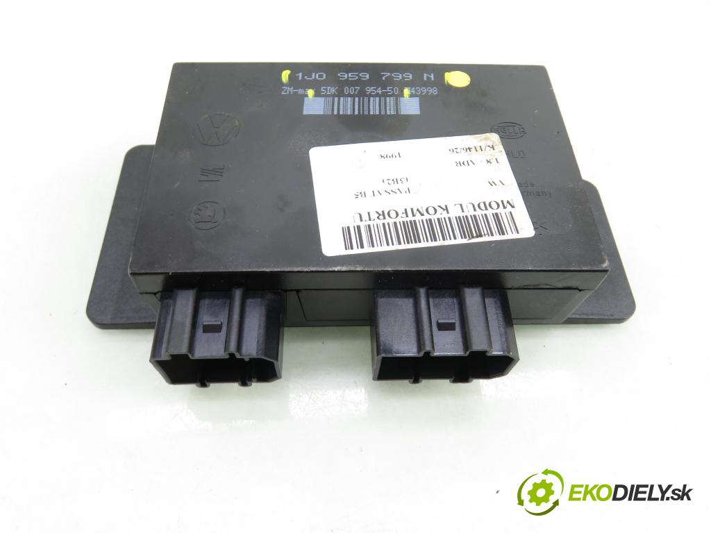 VW PASSAT B5 (3B2) SEDAN 1998 92,00 1.8 20V 125 - ADR 1781,00 MODUL komfortu 1J0959799N ; 5DK00795450