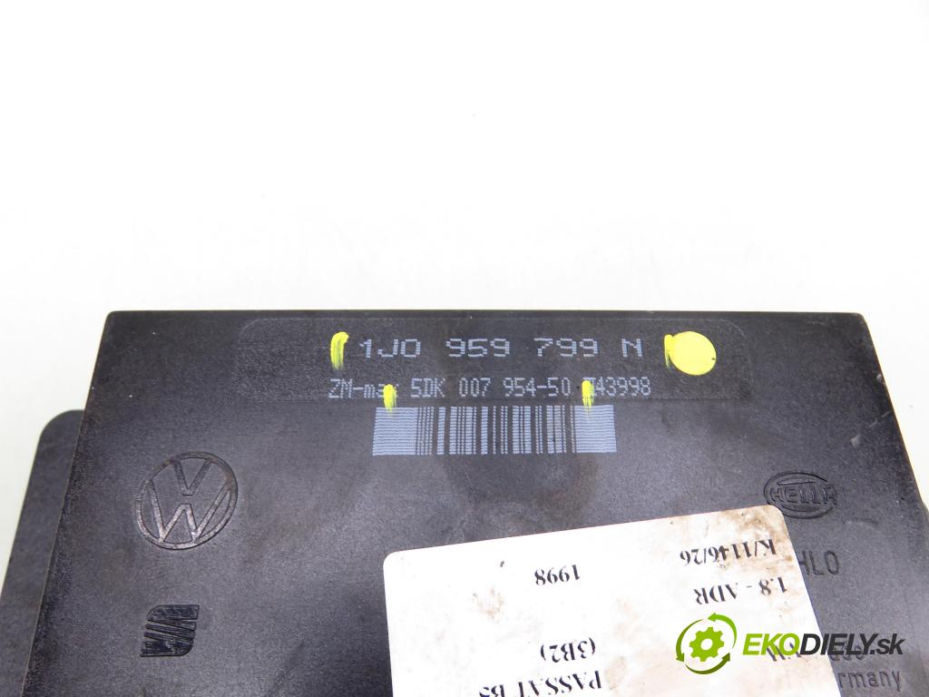 VW PASSAT B5 (3B2) SEDAN 1998 92,00 1.8 20V 125 - ADR 1781,00 MODUL komfortu 1J0959799N ; 5DK00795450