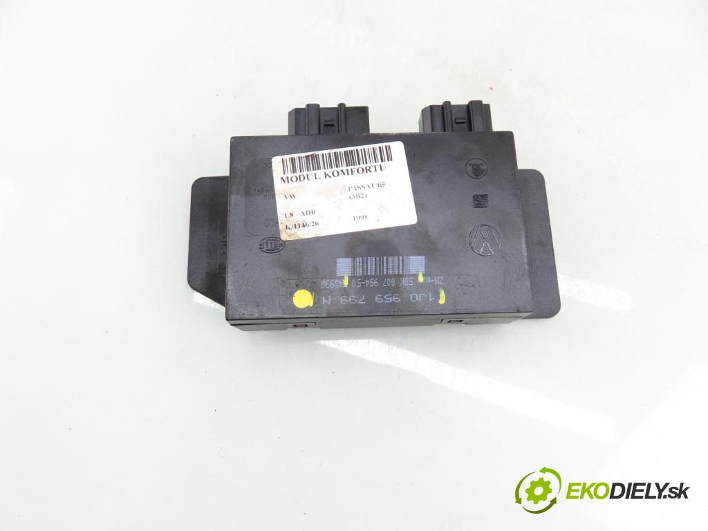 VW PASSAT B5 (3B2) SEDAN 1998 92,00 1.8 20V 125 - ADR 1781,00 MODUL komfortu 1J0959799N ; 5DK00795450