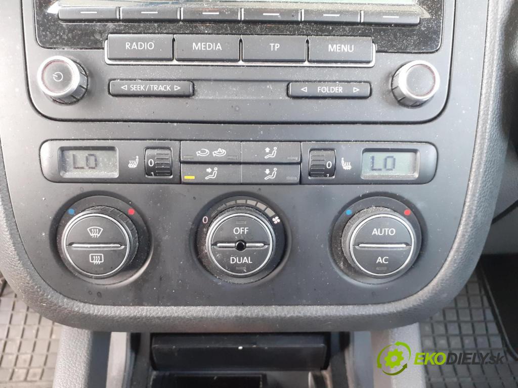VW GOLF V Variant (1K5) KOMBI 2009 103,00 2.0 TDI 16V - CBDB 1968,00 Panel kúrenia KLIMATRONIK 1K0907044DA ; 5HB01010601