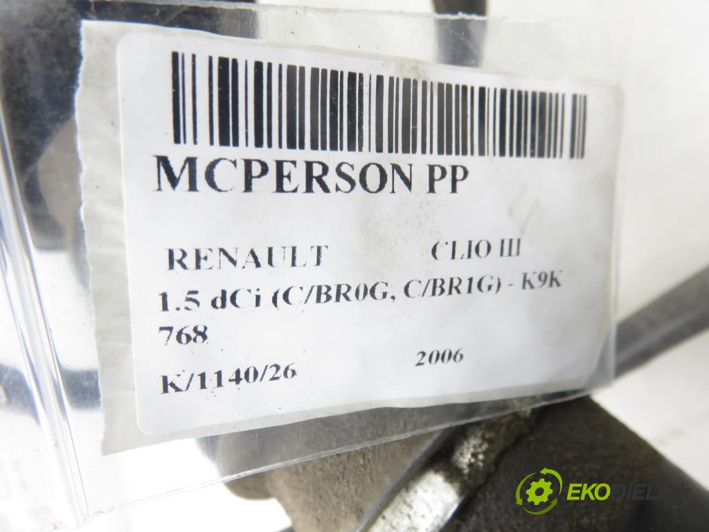 RENAULT CLIO III (BR0/1, CR0/1) HB 2006 50,00 1.5 dCi (C/BR0G, C/BR1G) - K9K 768 1461,00 MCPERSON PP