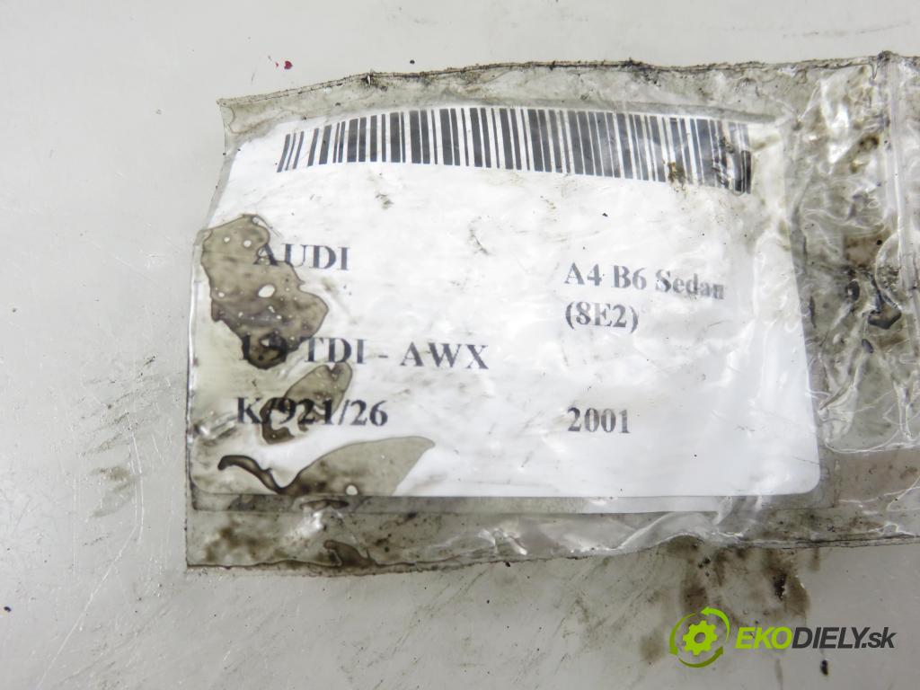 AUDI A4 (8E2, B6) SEDAN 2001 96,00 1.9 TDI PD 130 - AWX 1896,00 vstříkovač 038130073BA ; 0414720216 (Vstřikovač paliva)