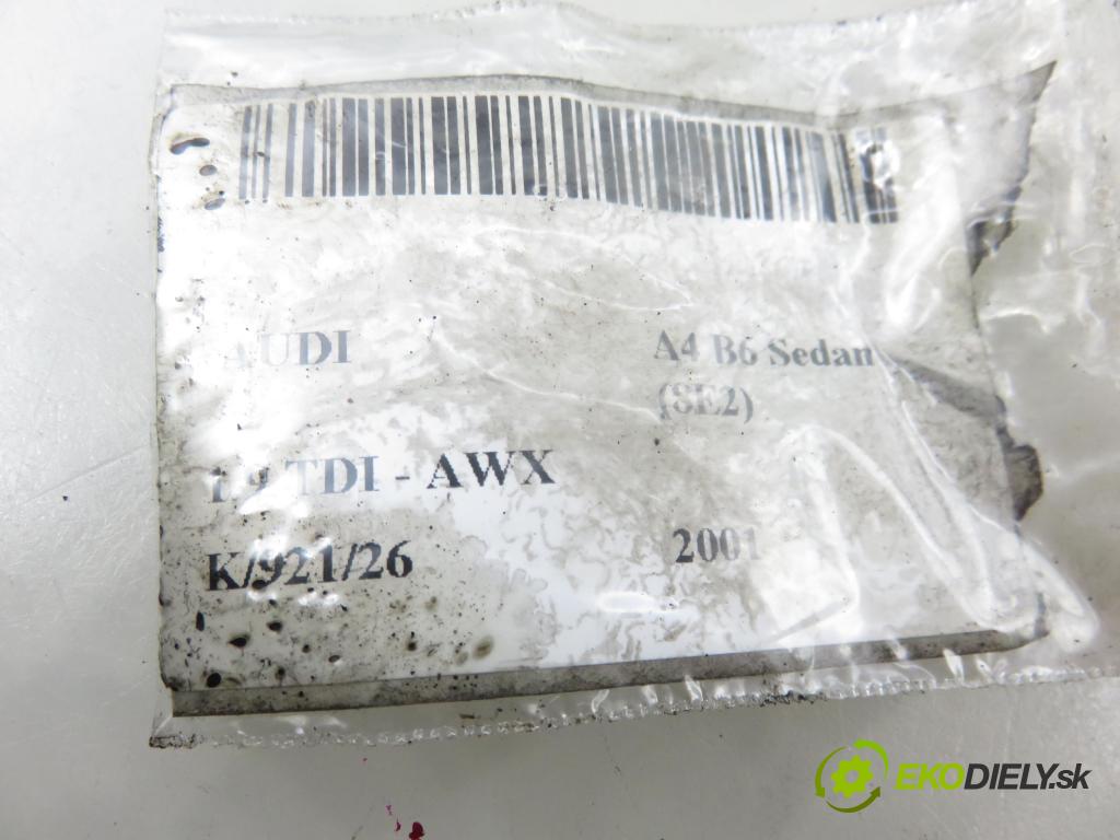 AUDI A4 (8E2, B6) SEDAN 2001 96,00 1.9 TDI PD 130 - AWX 1896,00 vstříkovač 038130073BA ; 0414720216 (Vstřikovač paliva)