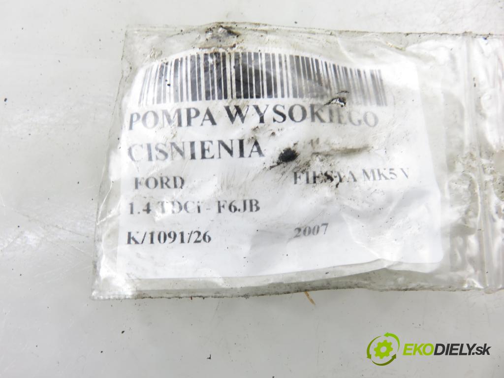 FORD FIESTA V (JH_, JD_) HB 2007 50,00 1.4 TDCi 68 - F6JB 1399,00 pumpa vysokého TLAK: 9683528780 ; A2C20000727 ; 5WS40008