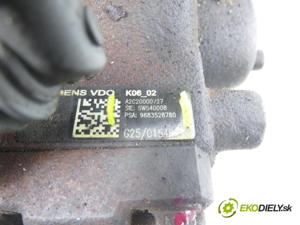 FORD FIESTA V (JH_, JD_) HB 2007 50,00 1.4 TDCi 68 - F6JB 1399,00 pumpa vysokého TLAK: 9683528780 ; A2C20000727 ; 5WS40008