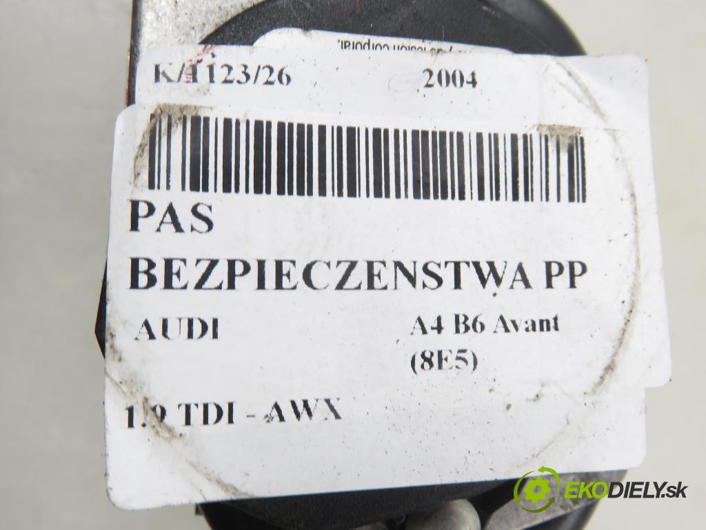 AUDI A4 Avant (8E5, B6) KOMBI 2004 96,00 1.9 TDI - AWX 1896,00 Držiak bezpečnostný PP 8E0857706F