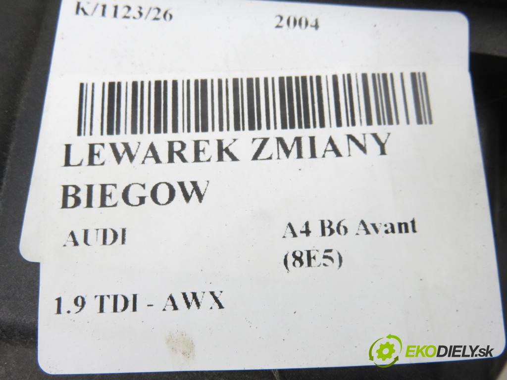 AUDI A4 Avant (8E5, B6) KOMBI 2004 96,00 1.9 TDI - AWX 1896,00 ZVEDÁK: 8E0711290