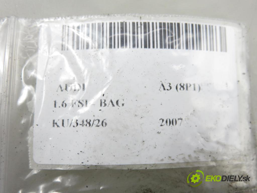 AUDI A3 (8P1) HB 2007 85,00 1.6 FSI - BAG 1598,00 Hák / ucho tažné 1T0805615