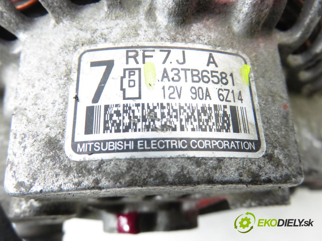 MAZDA 6 sedan (GG) SEDAN 2006 89,00 2.0 DI - RF5C 1998,00 Alternátor A3TB6581 (Alternátor)
