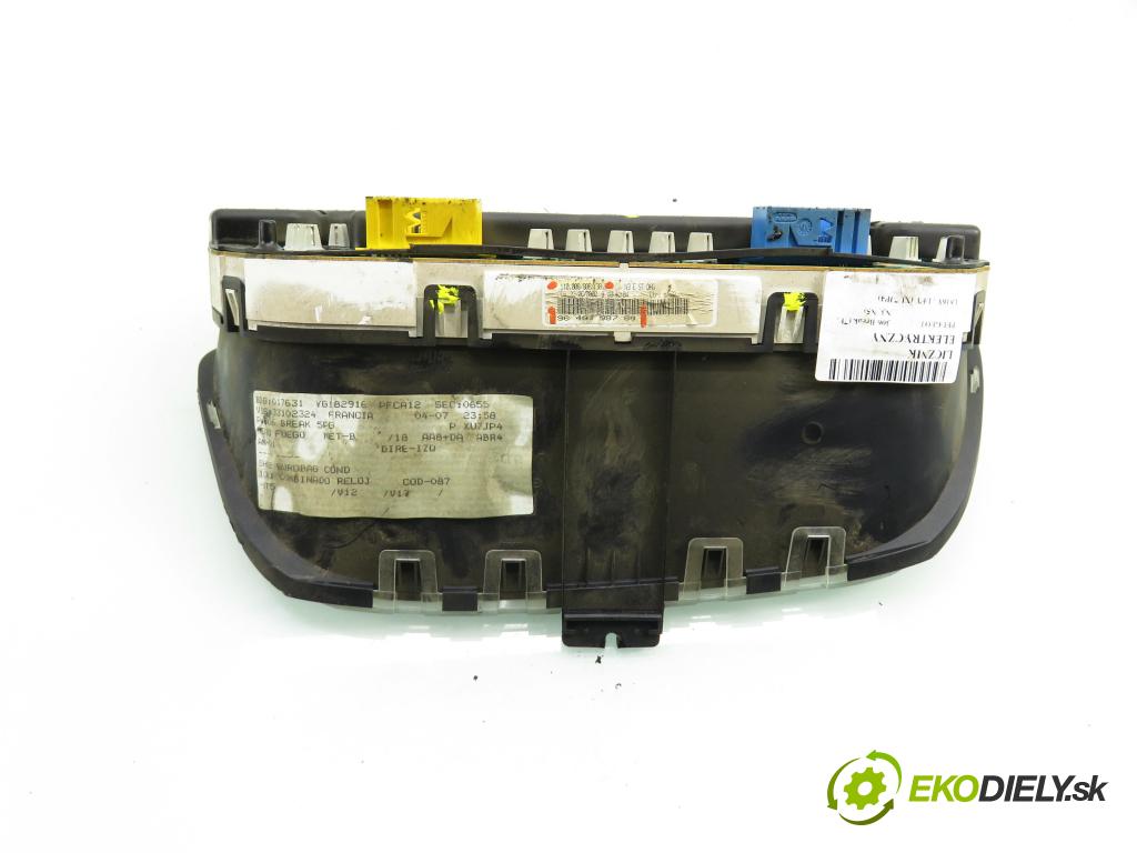 PEUGEOT 306 Break (7E, N3, N5) KOMBI 2000 81,00 1.8 16V - 110 LFY (XU7JP4) 1761,00 Prístrojovka elektrický 9640308780 ; 110008808138